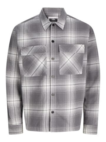 JACK & JONES Junior Overshirt in Asphalt