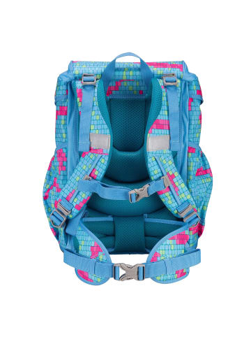 DerDieDas Ergoflex Superlight Schulranzen-Set 5tlg. in Happy Pixel