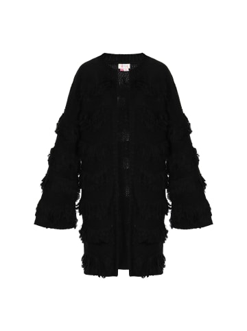 IZIA Women Cardigan in black