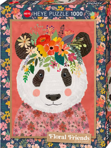 HEYE Puzzle Cuddly Panda in Bunt