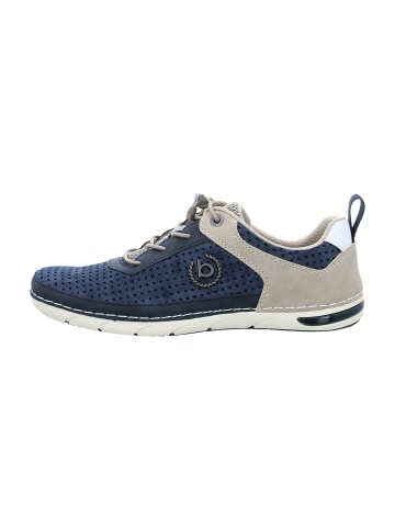 Bugatti Sportliche Slipper in Blau