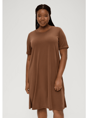 TRIANGLE Kleid lang in Braun