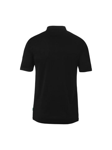 uhlsport  POLO SHIRT Equipe 29 Kids in schwarz/weiß/limonengelb