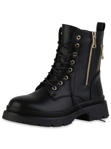 VAN HILL Schnürstiefeletten Eleanor in Schwarz