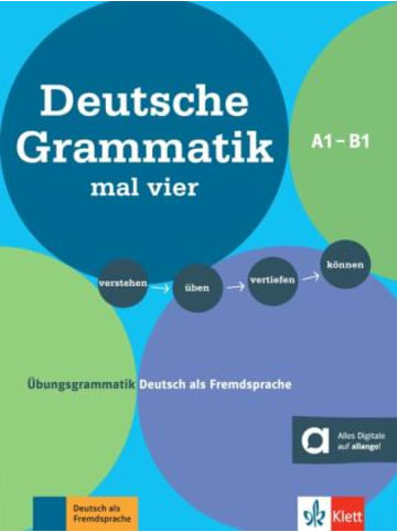 Klett Verlag Buch - Deutsche Grammatik mal vier A1 - B1
