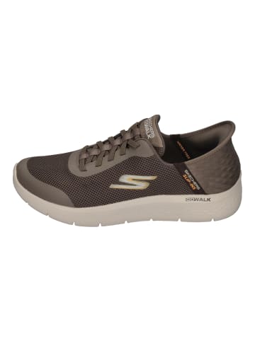 Skechers Sneaker Low GO WALK FLEX HANDS UP 216324  in braun