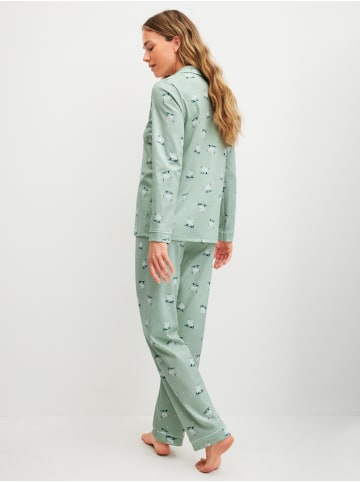 Calida Pyjama in light aqua