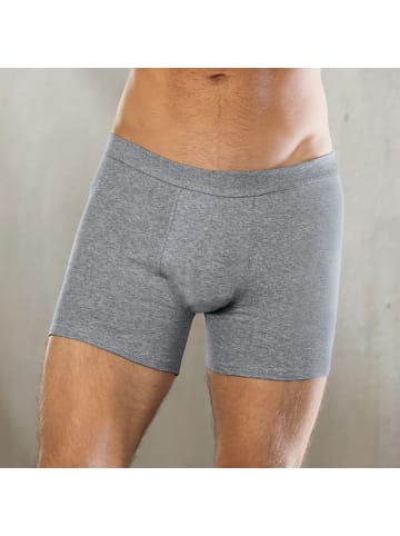 Erwin Müller Baumwolle, Single-Jersey Pants 2er-Pack in grau meliert