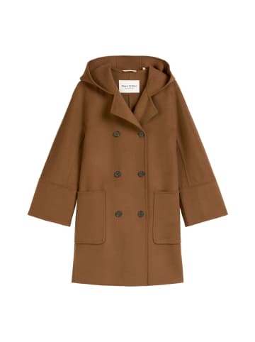 Marc O'Polo Kapuzen-Mantel relaxed in Umbra Brown