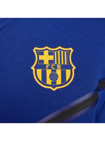 Nike Performance Kapuzenjacke FC Barcelona Tech in blau / gold