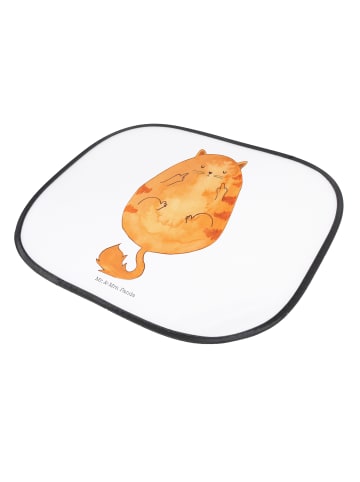 Mr. & Mrs. Panda Sonnenschutz Auto Seitenscheibe Katze Frühaufst... in Weiß