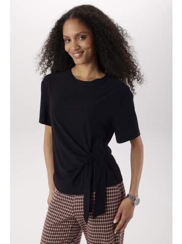 Aniston SELECTED Rundhalsshirt in schwarz