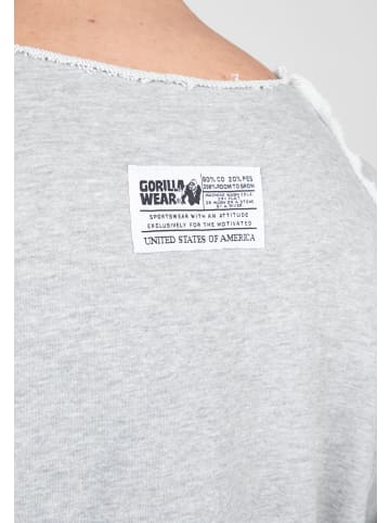 Gorilla Wear T-shirt - Classic Workout Top - Grau