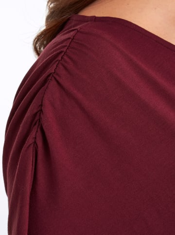 sheego Halbarmshirt in bordeaux