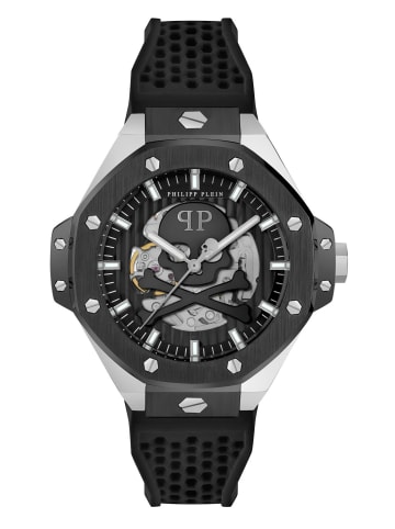 Philipp Plein Automatikuhr für Herren in Schwarz