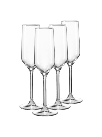 Ritzenhoff & Breker 4er Set Sektgläser Rumba in Transparent 220 ml