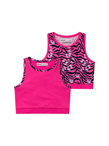 Minoti 2er-Set: Sport-BH 12MSBRA 1 in Neonrosa