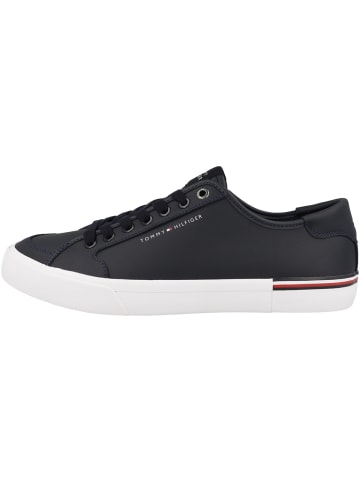Tommy Hilfiger Sneaker low Core Corporate Vulcanized Leather in dunkelblau