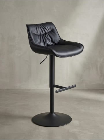 KADIMA DESIGN Barhocker Kunstleder Hocker mit Lehne 86 - 106 cm,