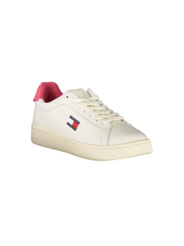 Tommy Hilfiger Weiße Polyurethan-Sneaker