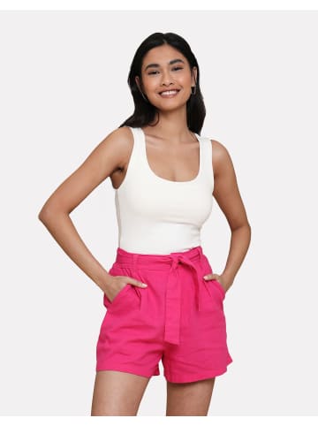 Threadbare Stoffshorts THB Laurence Tie Waist Short in Pink