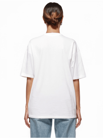 trueprodigy Oversize-Shirt Nika F in Weiß