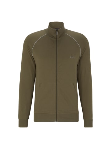 BOSS Sweatjacke in Grün (Open Green)