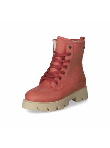 Däumling Stiefel Warmfutter in red