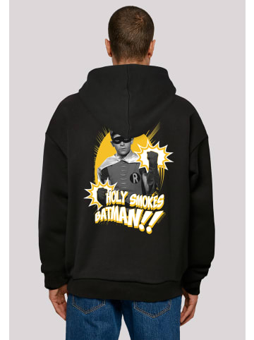 F4NT4STIC Ultra Heavy Hoodie Batman TV Series Robin Holy Smokes in schwarz