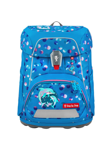 Step by Step Fit - Schulranzen Set 5tlg. (Danger Cat Chiko) in Dolphin Finja