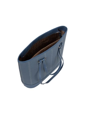 usha BLUE LABEL Women Tote Bag in Denim Blue