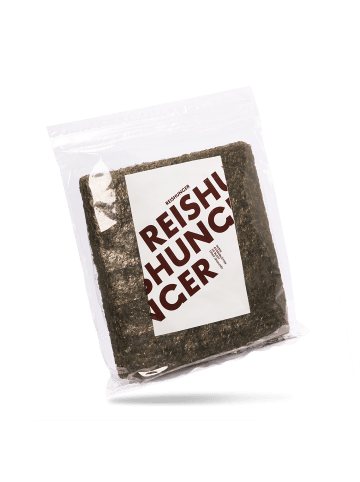 Reishunger Sushi Algenblätter, Nori, Gold-Qualität, 10 Blätter/Packung (28g)