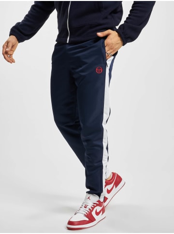 Sergio Tacchini Jogginghose in navy/tango red