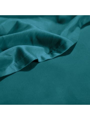 Erwin Müller Mako-Satin, Haustuch Bettlaken Landshut in petrol
