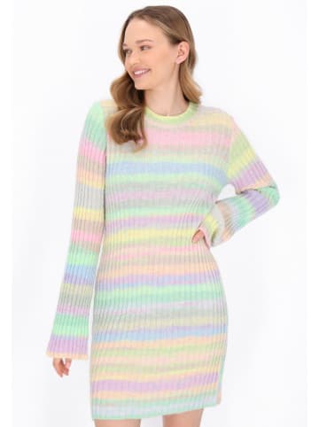 myMo Women Dress in lime multicolor