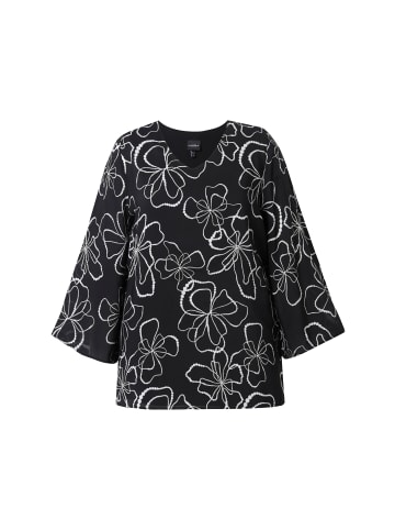 Ulla Popken Bluse in schwarz