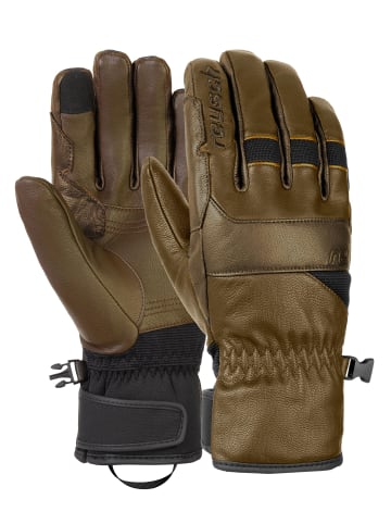 Reusch Fingerhandschuhe Corey in coffe brown