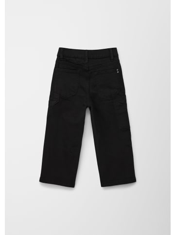 s.Oliver Jeans-Hose lang in Schwarz