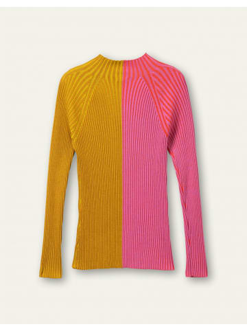 Oilily Kingly Pullover mit langen Ärmeln und Rollkragen in Rot