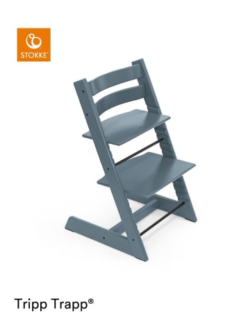 Stokke Mitwachsender Treppenhochstuhl Tripp Trapp® fjord blue in Blau ab 0 Monate