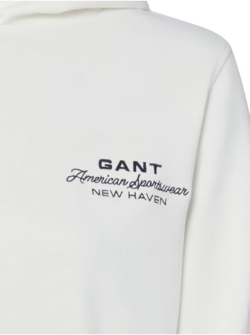 Gant Hoodie in ecru - 0003