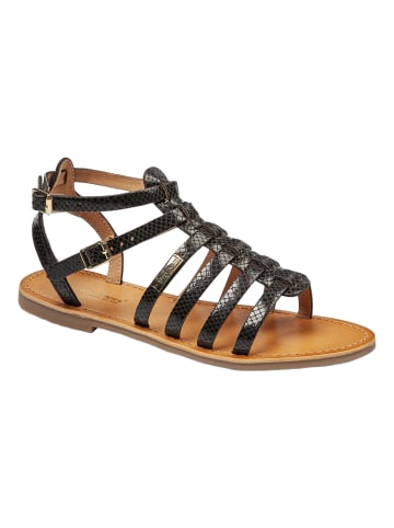 Les Tropéziennes par M Belarbi Ledersandalen Von M. Belrabi Hikaela Schwarz