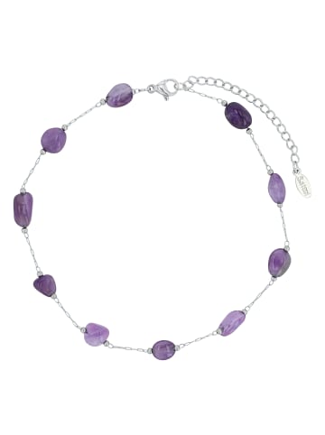 Adeliás Damen Anhänger aus Edelstahl mit Perle in silber