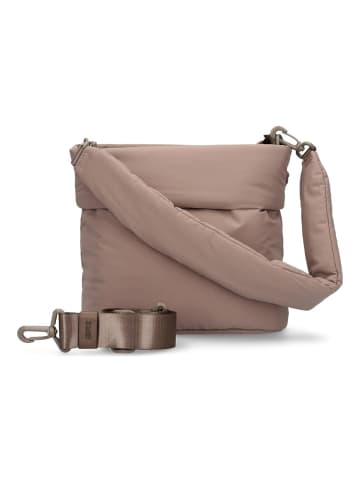 Zwei Hannah Schultertasche 25 cm in cappuccino