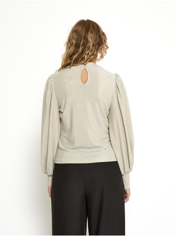 Peppercorn Bluse in Fog Sand Metal