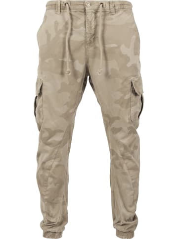 Urban Classics Cargo Trouser in sand camo