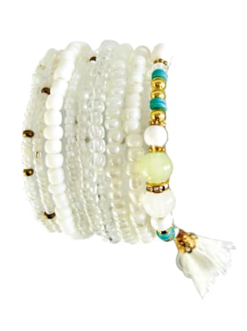 Glorex Nonbook - DIY Armband-Set, weiss