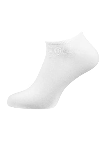 NUR DER Sneakersocken Baumwolle in weiß