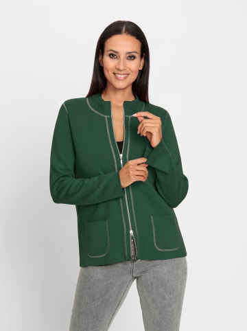 Heine Strickjacke in moos