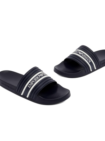 Emporio Armani Badeschuhe in Dunkelblau